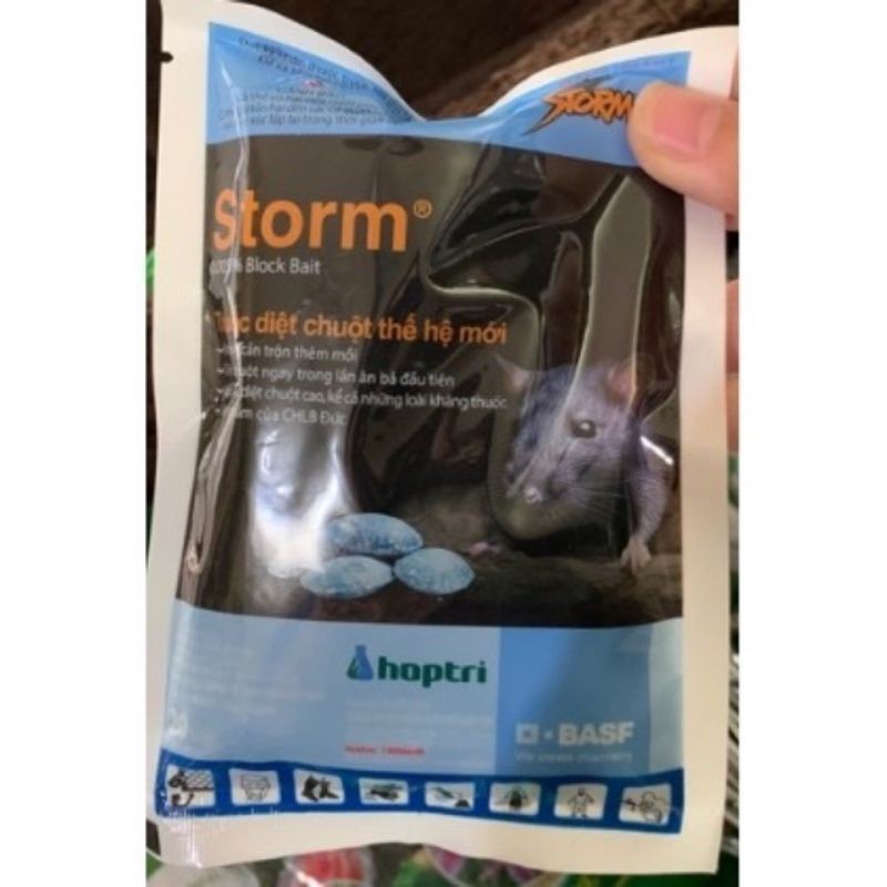 Bả chuột sinh học dạng viên kẹo Storm Bayer CHLB Đức  - Kẹo sinh học diệt chuột hiệu quả nhanh, không độc