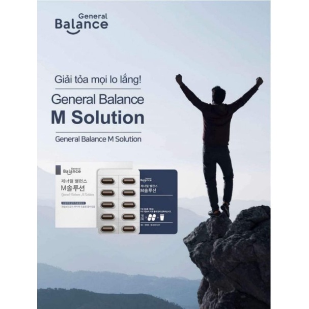 Thực phẩm bảo vệ sức khỏe General Balance W Solution