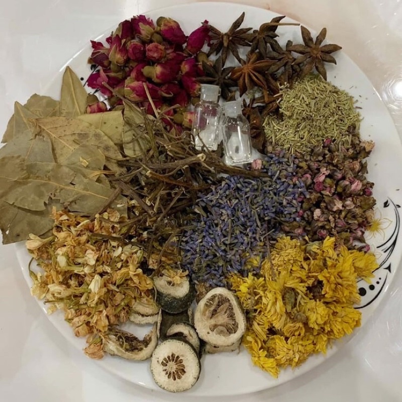 Thảo mộc xông mặt và cơ thể 500gr