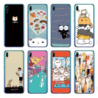 Ốp điện thoại TPU thiết kế nhiều mẫu dễ thương cho Huawei Y7 Pro 2019 /Y7 2019 /Y7 Prime 2019