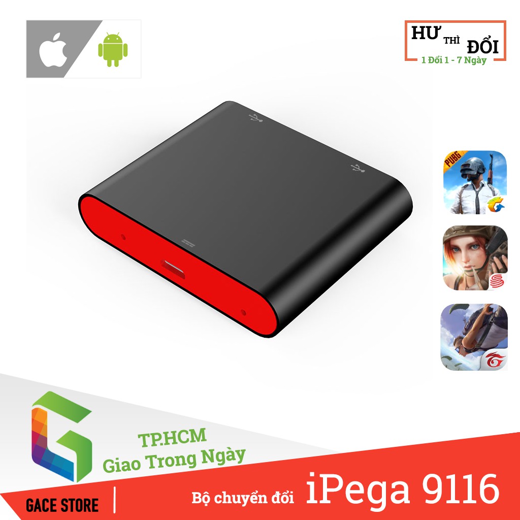 iPega 9116 | Bộ Chuyển Đổi Chuột & Bàn Phím Chơi Game PUBG, ROS, FF | BigBuy360 - bigbuy360.vn