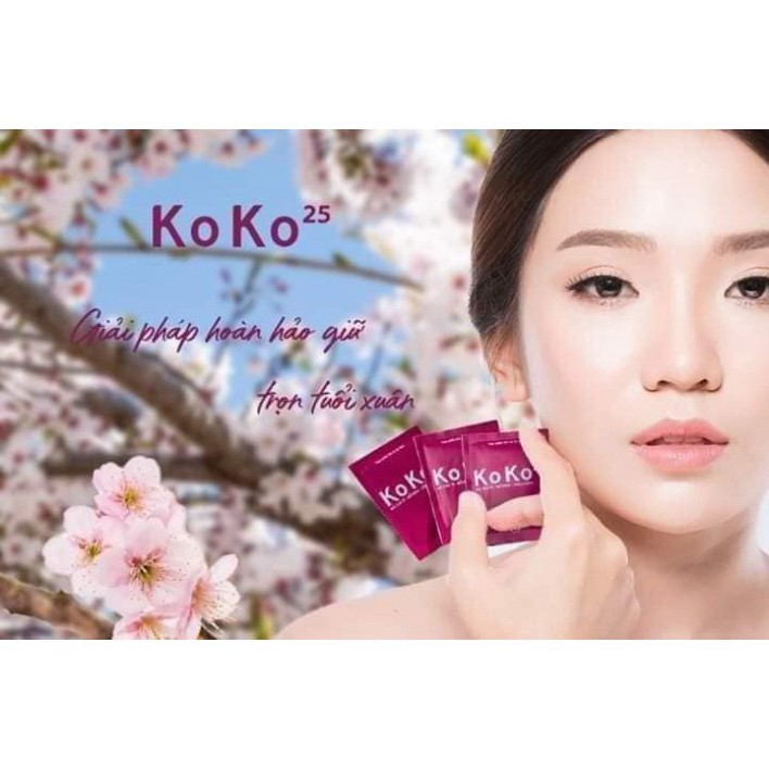 Cao khô Hà thủ ô Collagen KoKo25 KoKo 25- làm chậm quá trình bạc tóc sớm, lão hóa