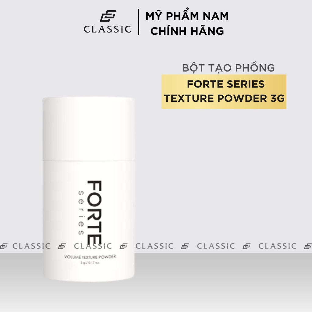 Bột tạo phồng Forte Series Texture Powder 3g