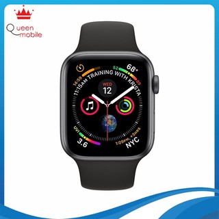[Trả góp 0% LS] Đồng hồ thông minh Apple Watch Series 4 44mm Thép Black Dây Sport 