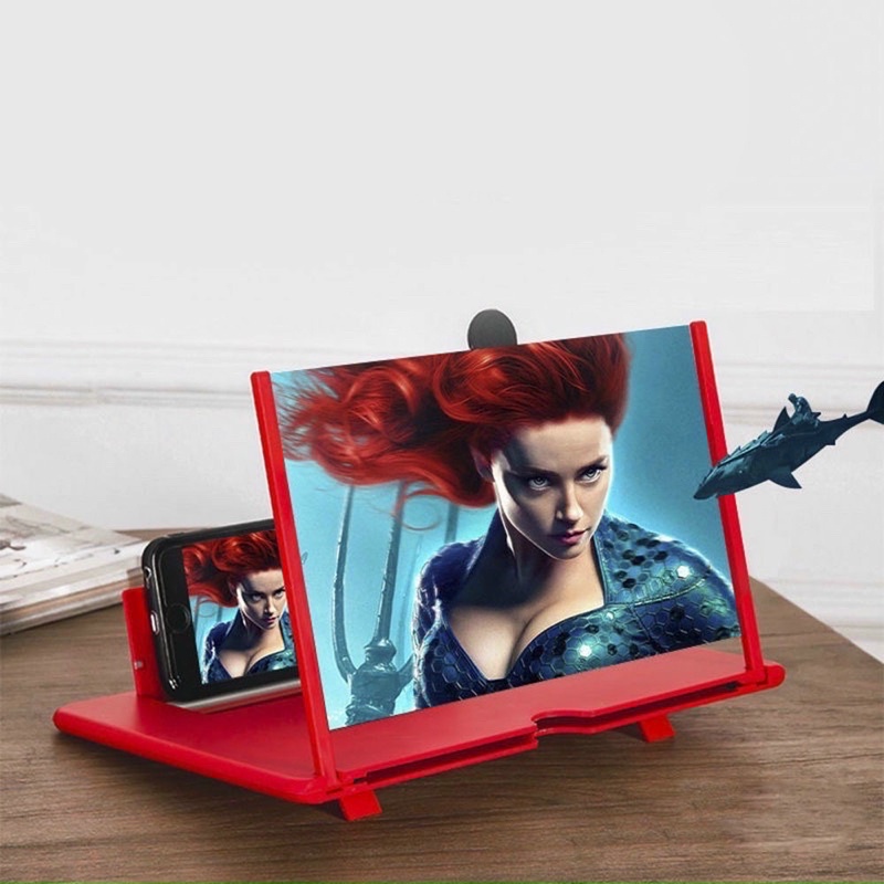 Kính phóng to màn hình từ điện thoại ra 7inch,12inch