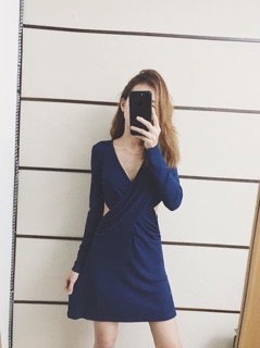 Đầm đắp chéo ngực
