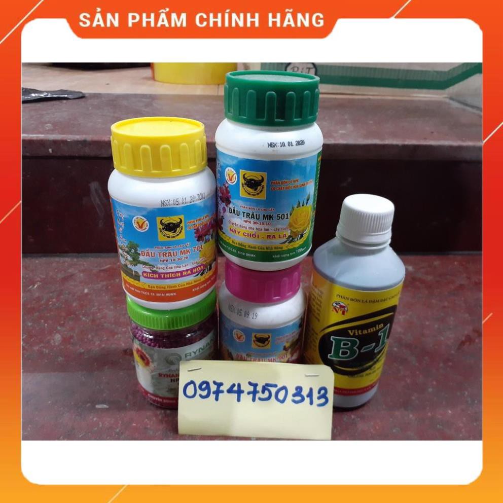 COMBO BỘ 5 SẢN PHẨM PHÂN BÓN CHĂM LAN