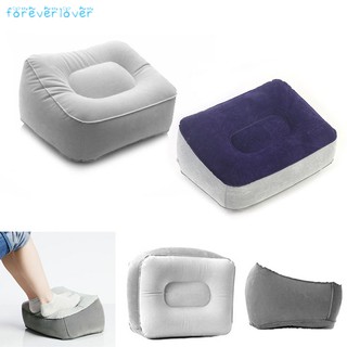 ❀❃✨ Portable Inflatable Foot Rest Pillow Cushion PVC Air Travel Office Home Leg Up Footrest Rela