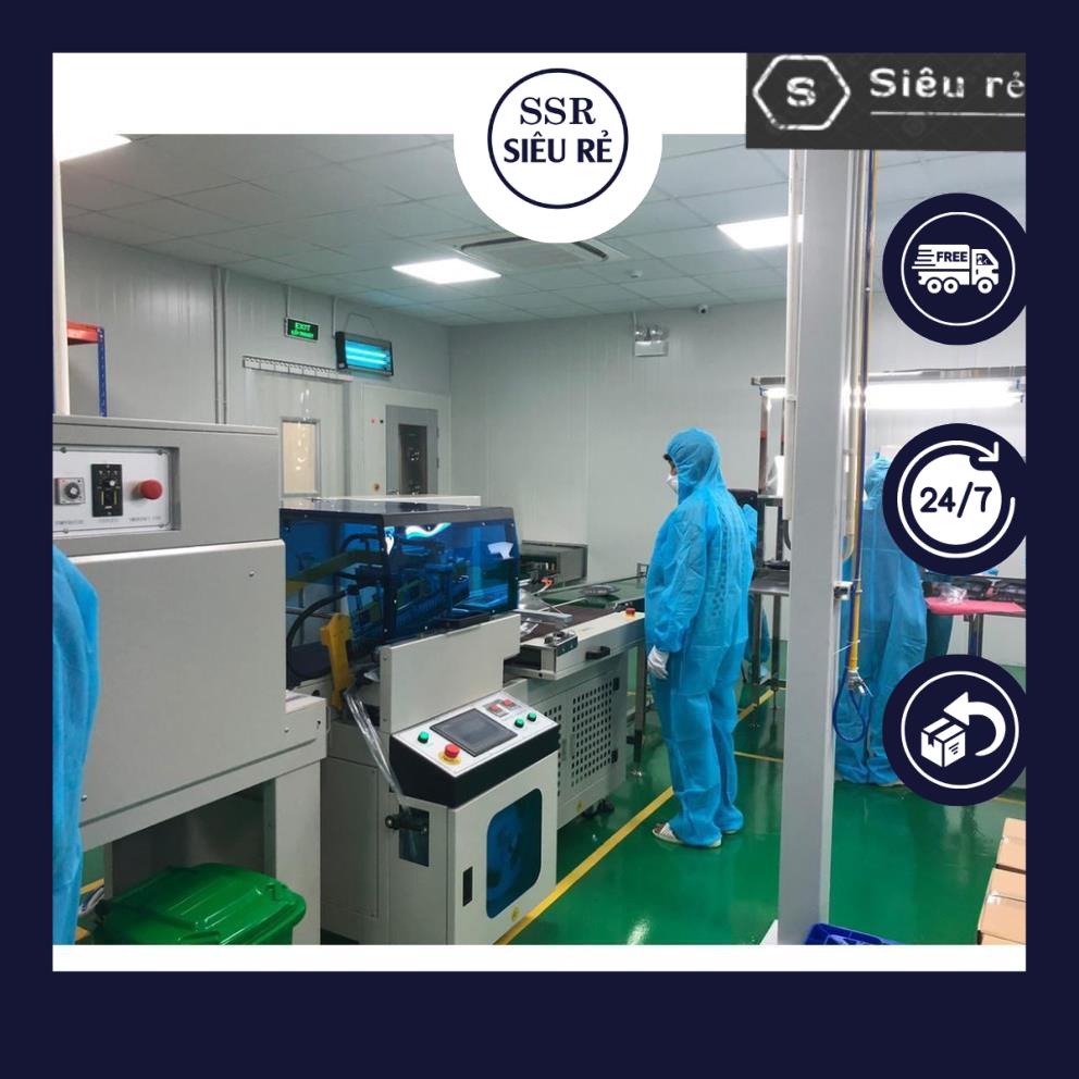 Khẩu Trang SSR MAX99 Khẩu Trang Nhựa Trong Suốt Có Van 1 Hộp/1 Cái (PD3249)