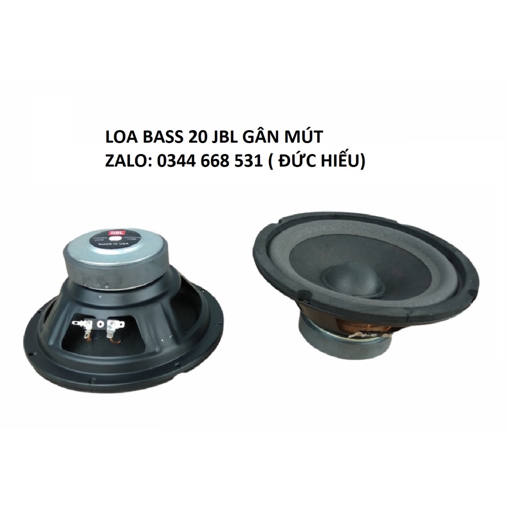 1 CỦ LOA BASS 20 JBL GÂN MÚT BASS RẤT ẤM KARAOKE CỰC HAY
