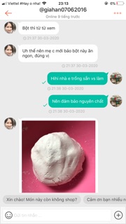 Tinh bột sắn nếp (khoai mì) làm bánh sắn