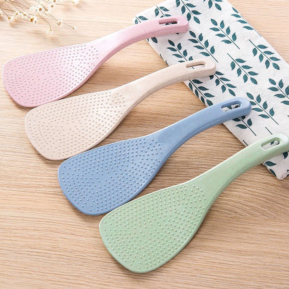 Muỗng Xới Cơm Bằng Lúa Mạch Chống Dính Thân Thiện Với Môi Trường