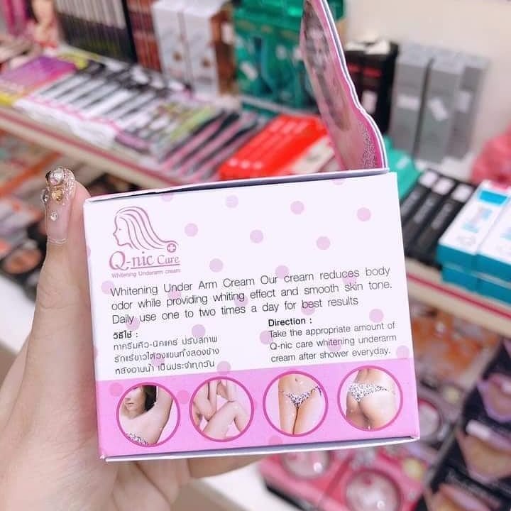 Kem Giảm Thâm Nách, Đầu Gối, mông Q-NIC CARE- 15Gr thái lan