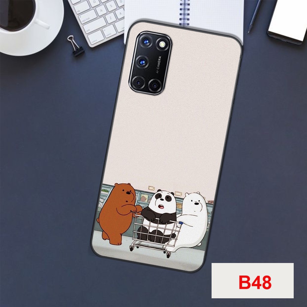 ỐP LƯNG OPPO A52/A92 MẪU GẤU NHIỀU MÀU CỰC XINH XẮN