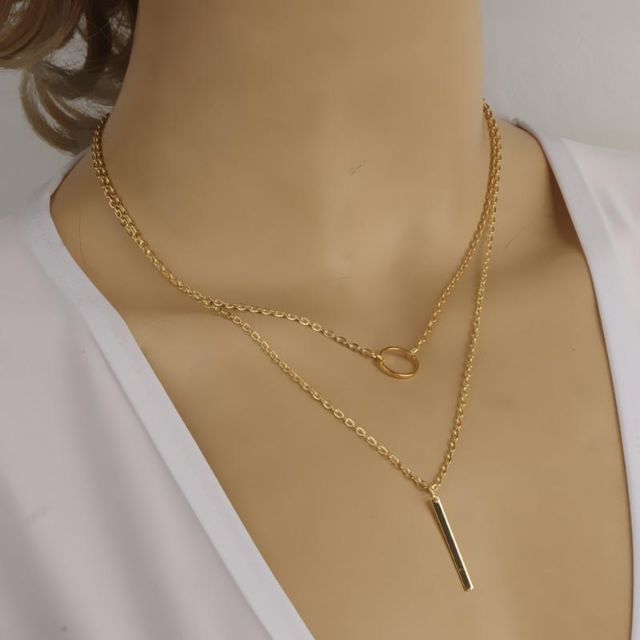 Vòng cổ 2 tầng