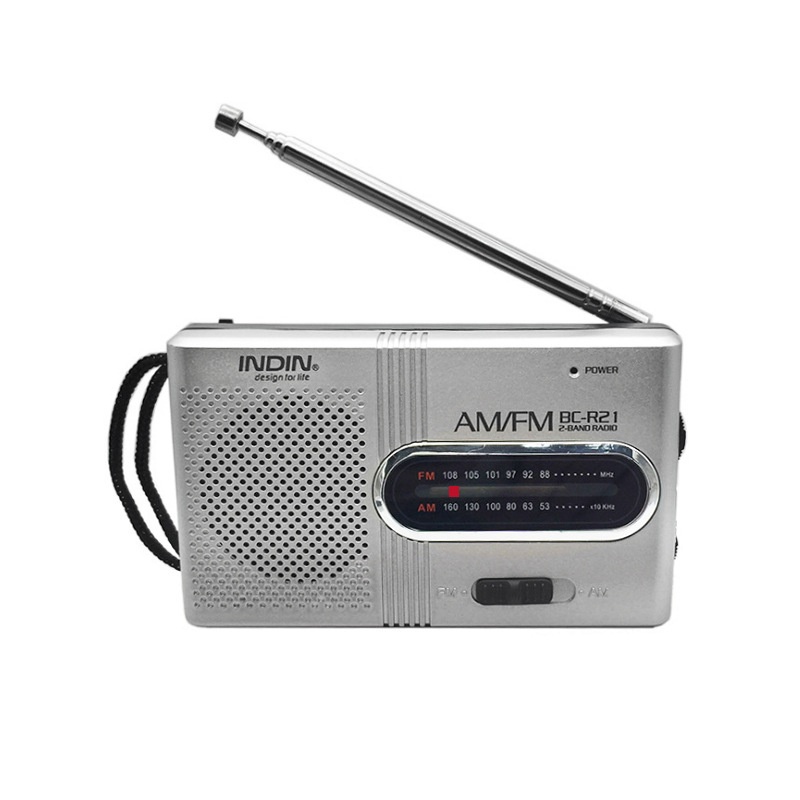 Đài radio mini INDIN BC-R60/R21 thu FM AM