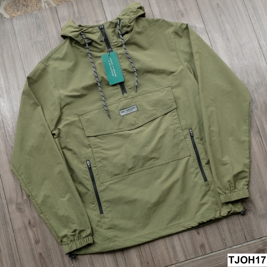 Áo hoodie siêu nhẹ chắn gió/mưa nhẹ TJO