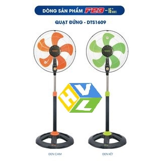 BH 2 Năm -Quạt đứng thân sắt lồng xi Senko DTS1609 Mới
