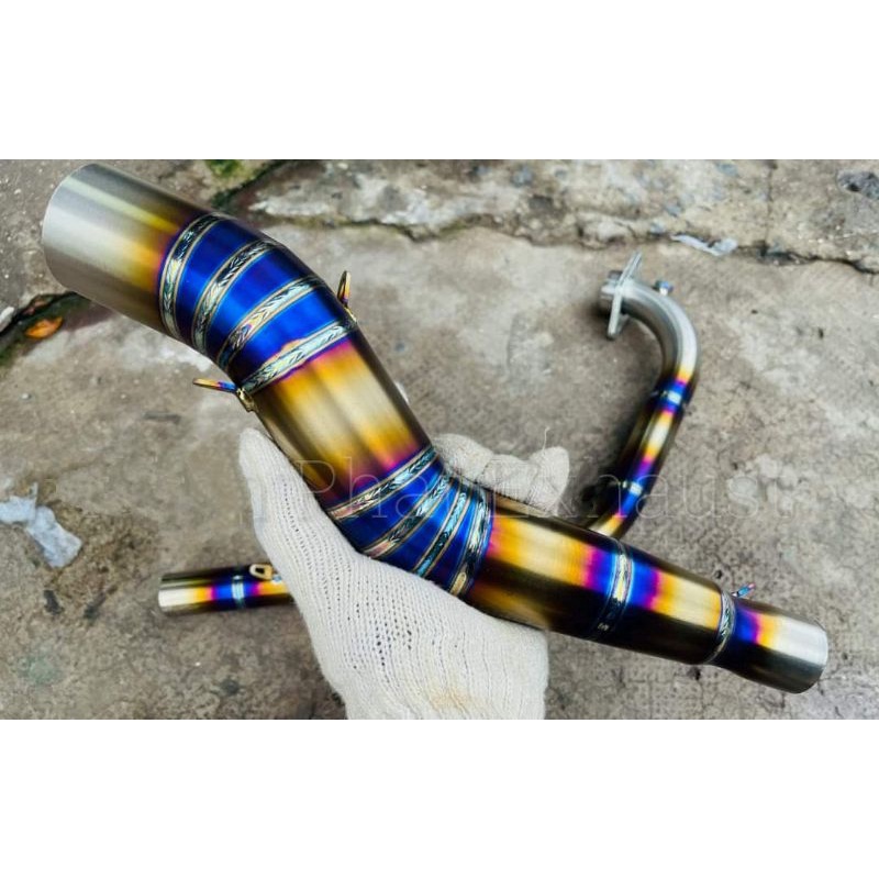 Cổ titan 2 khúc gắn lon tăng. 32,51