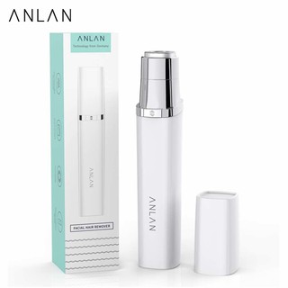 Máy Tẩy Lông Da Mặt Anlan Chạy Điện Thiết Kế Nhỏ Gọn Không Đau