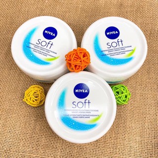 [Có bill] KEM DƯỠNG DA NIVEA SOFT 200ml - Hàng Đức