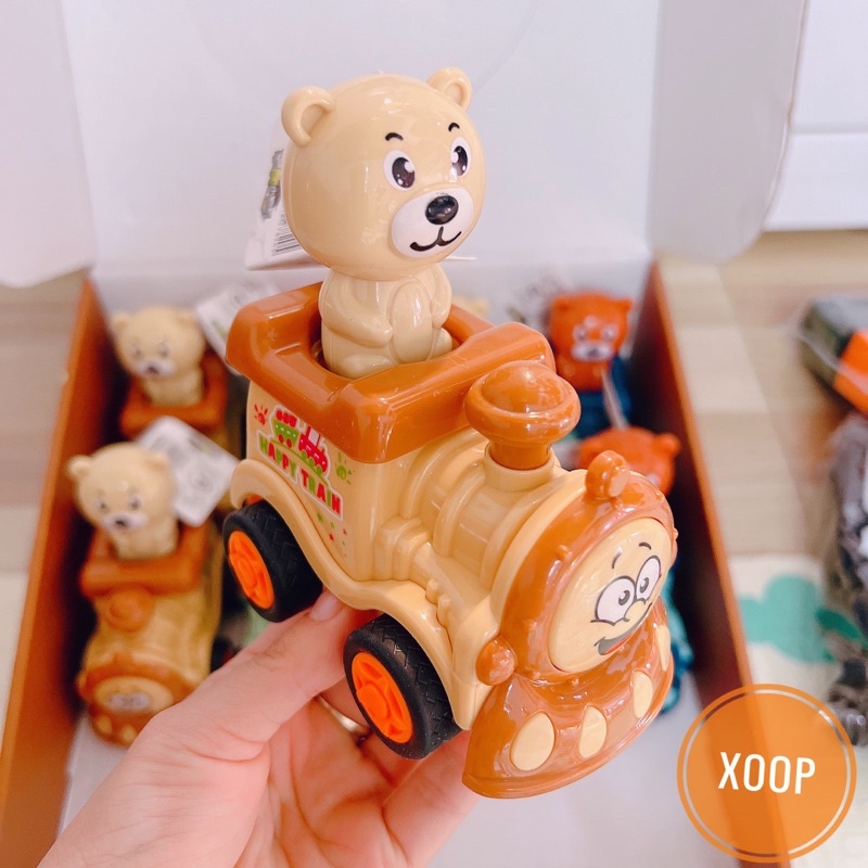 SALE !!! ĐỒ CHƠI XOOP ! GẤU VÀ TÀU HOẢ ( SP002018 )  SHOP PHÚC YẾN