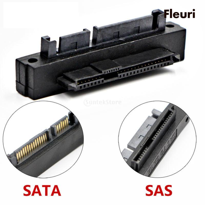 Cáp ChuyểN ĐổI SAS 22 Pin Sang 7 Pin + 15 Pin SATA 90 Độ