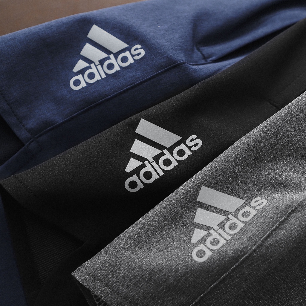 Quần Short Chạy Bộ, Quần Gym Nam chất vải xi mè siêu nhẹ, đàn hồi, thoải mái vận động 9719