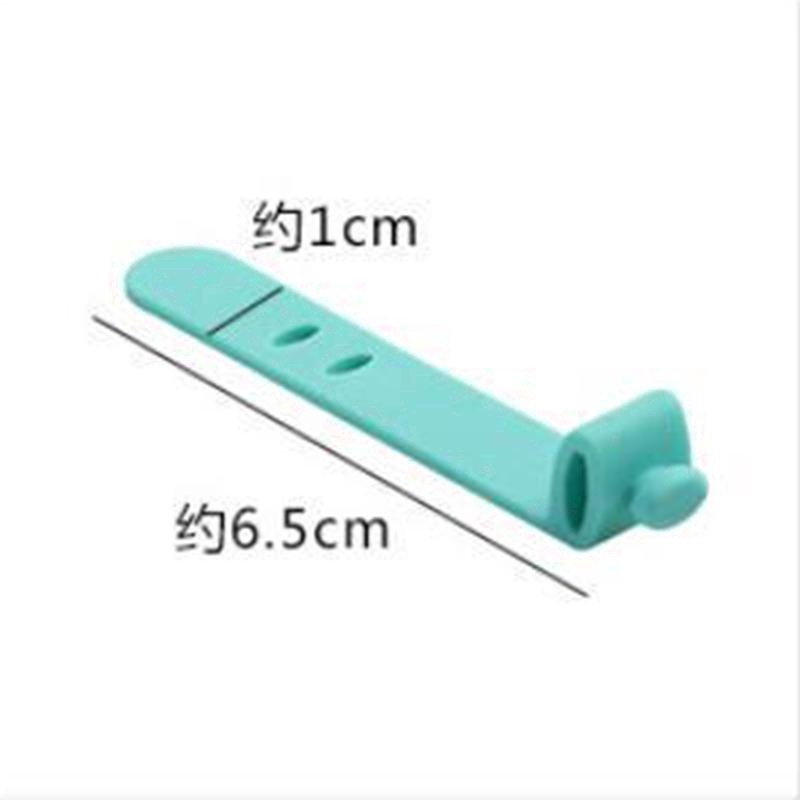 Kẹp bảo vệ dây cáp sạc/ tai nghe USB bằng silicon nhiều màu sắc tùy chọn tiện dụng