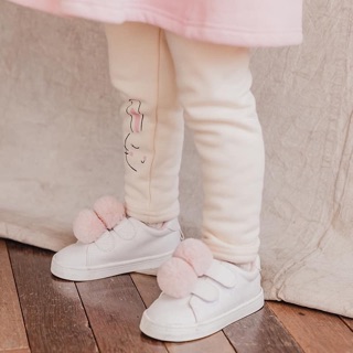 Quần legging nỉ bé gái