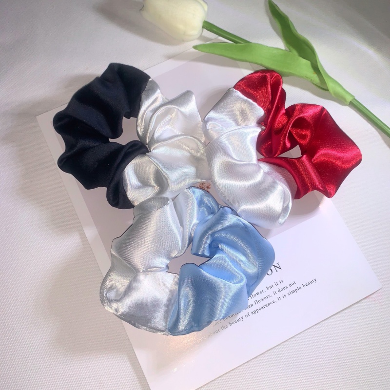 Buộc Tóc Scrunchies  Cột Tóc Scrunchies Phi Bóng N18