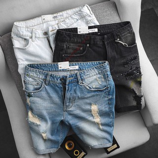 Short Jean Rách - Hàng Hiệu Xuất Khẩu ( VNXK )