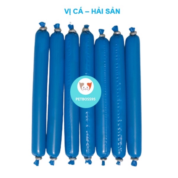 [SỈ LH] COMBO 10 CÂY Xúc Xích Dinh Dưỡng Cho CHÓ MÈO, HAMSTER