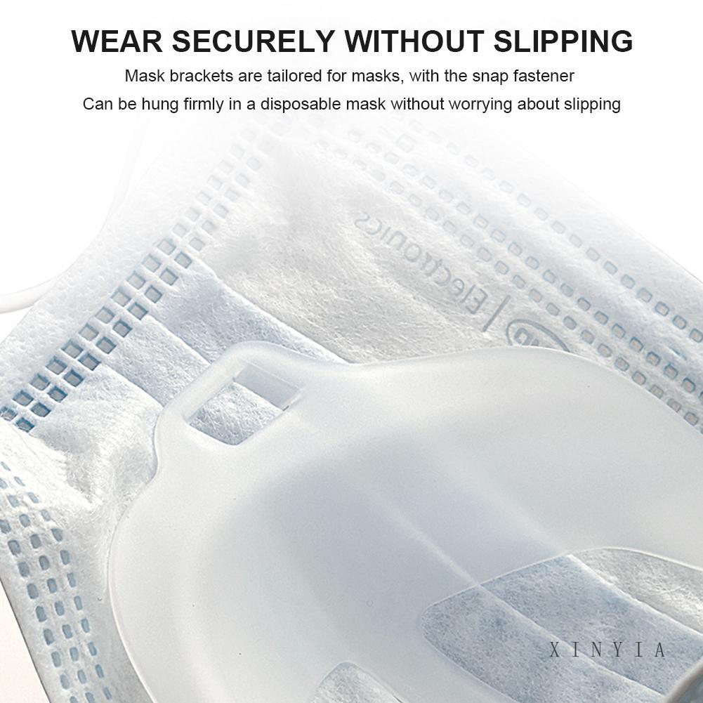 Gá Giữ Khẩu Trang 3d Thoáng Khí Có Thể Tái Sử Dụng