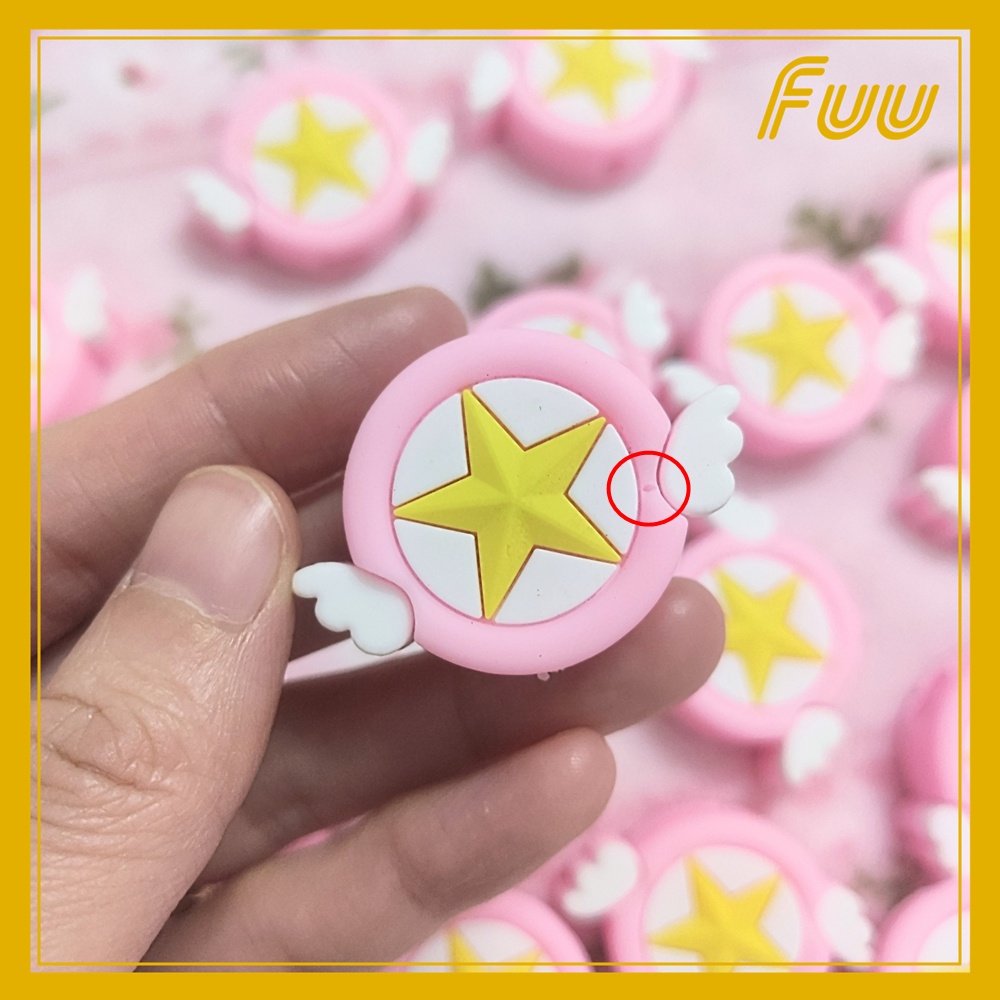 Nút bảo vệ đầu cáp sạc, tai nghe Sakura Thủ Lĩnh Thẻ Bài  mẫu 3