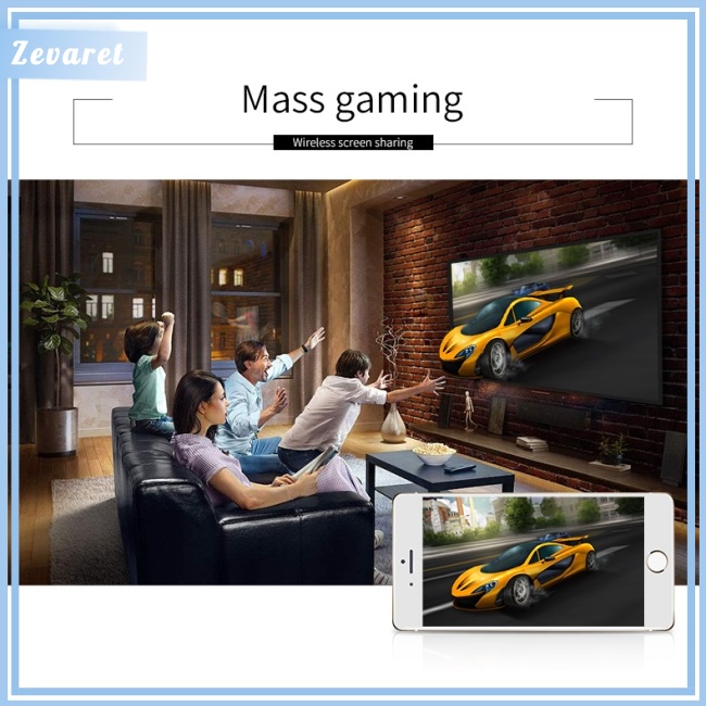 Bộ Thu Tín Hiệu Màn Hình Không Dây Hdmi 1080p Hd 2.4g