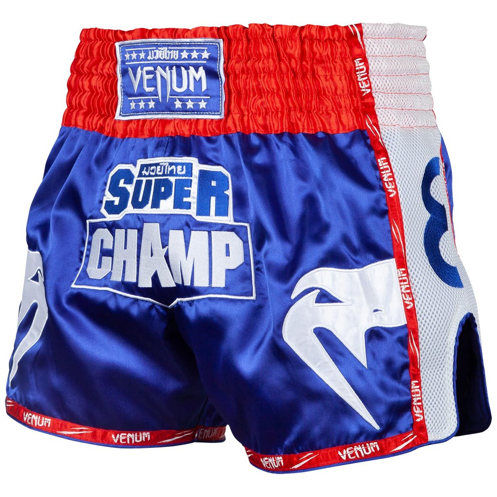 Quần Muay Thai Venum Super Champ Exclusive - Blue