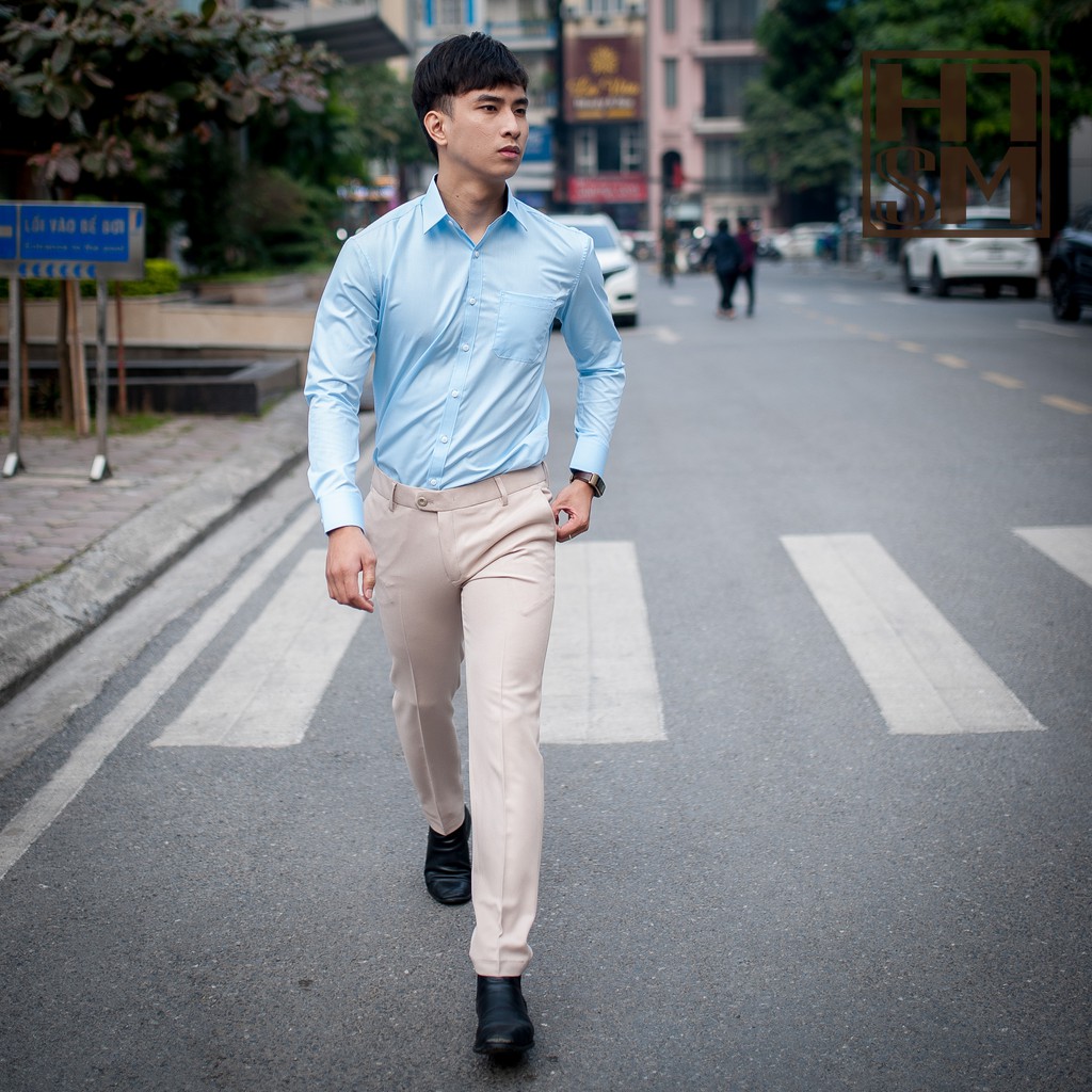 Áo sơ mi nam HTSM MAGNOR Medium fit Pro (Year of the Buffalo limited edition) | BigBuy360 - bigbuy360.vn