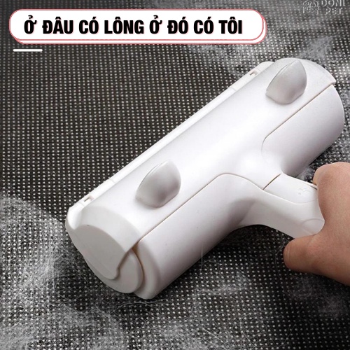Cây lăn lông tĩnh điện chó mèo - Cây lăn bụi quần áo/lông chó mèo