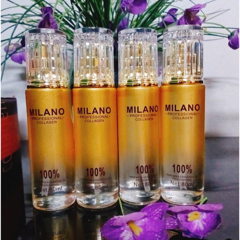 Tinh dầu dưỡng tóc cao cấp Milano Collagen 80ml