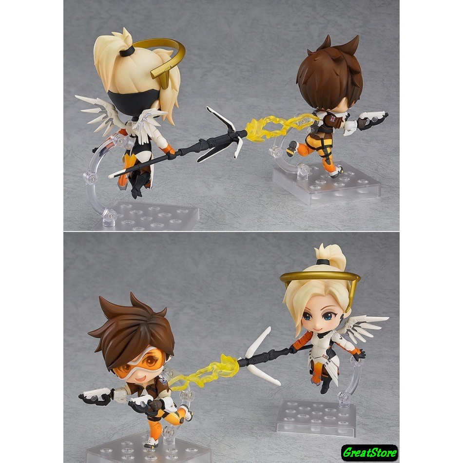 ( CÓ SẴN ) MÔ HÌNH Overwatch Mercy Classic Skin Edition 790 Q size Nendoroid