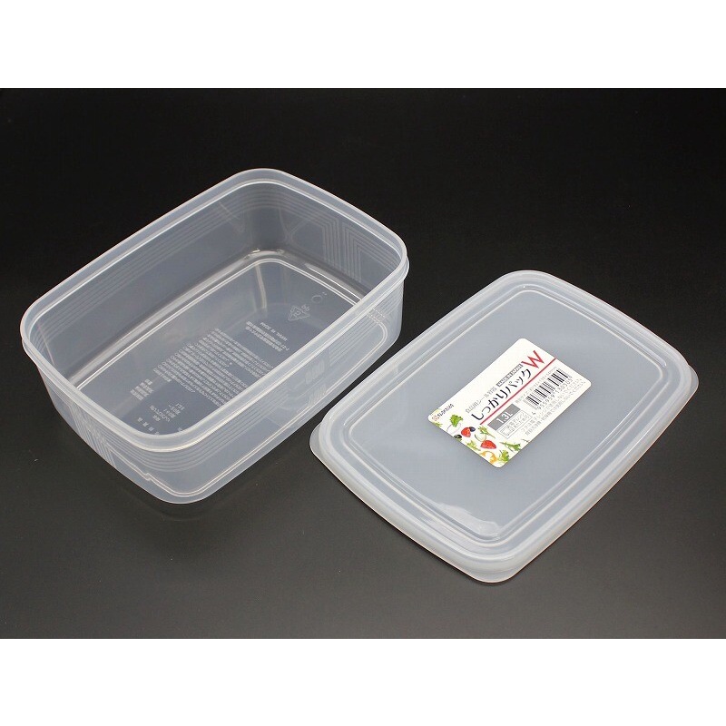 HỘP NHỰA ĐỰNG THỰC PHẨM 1300ML NAKAYA - HÀNG NỘI ĐỊA NHẬT, sử dụng được trong lò vi sóng và tủ đông