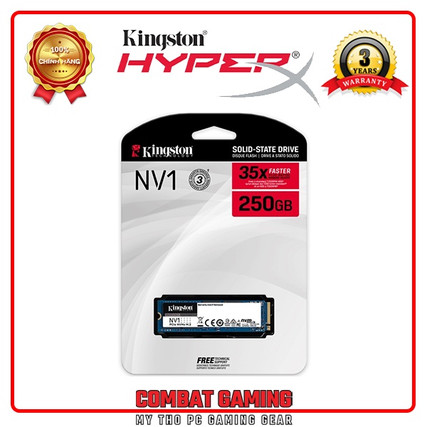 Ổ cứng SSD Kingston NV1 NVMe PCIe 250GB 500GB 1TB 2TB Chính Hãng