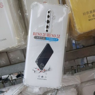 OPPO RENO 2F/RENO 2Z Ốp lưng dẻo trong 4 cạnh chống sốc