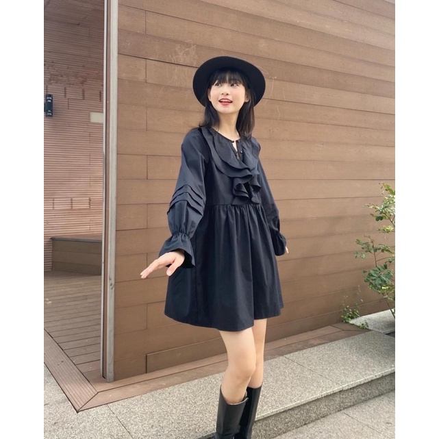 ĐẦM ĐEN BABYDOLL DRESS form babydoll cực xinh thiết kế form chuẩn ullzang