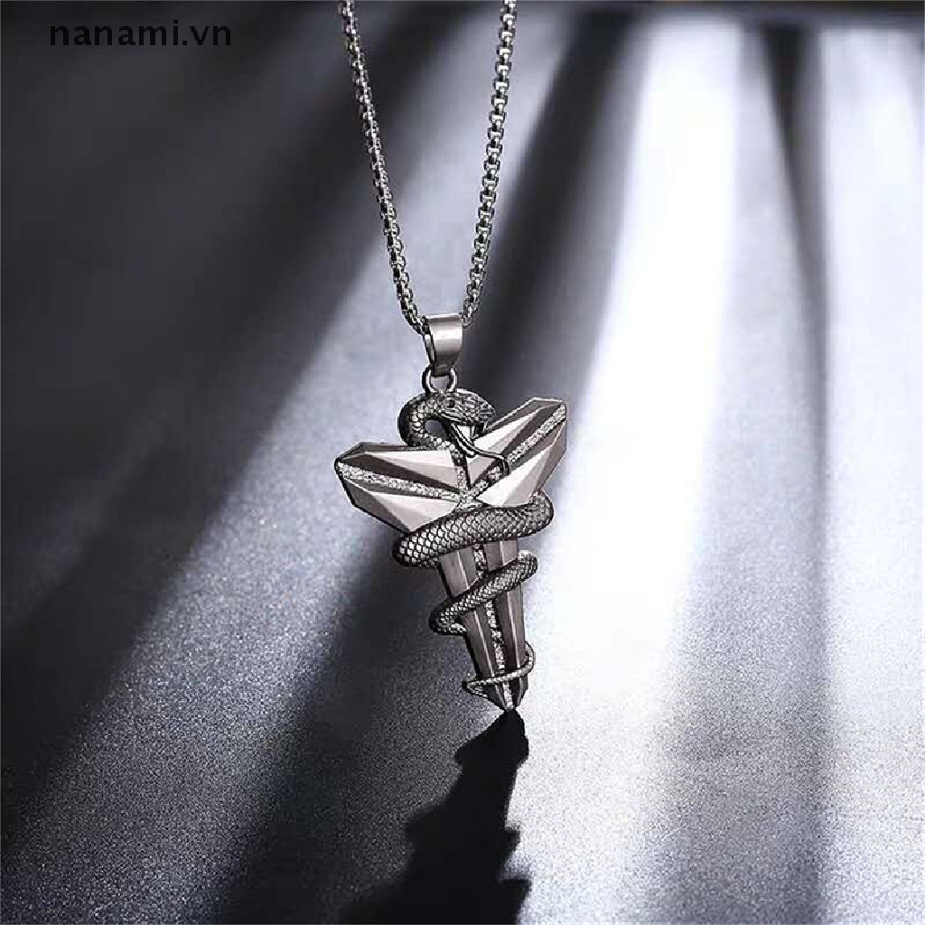 Mặt Vòng cổ Hình Cầu Thủ Bóng Rổ Kobe Bryant Mamba Viper Hip Hop Rắn Cho Nam Và Nữ