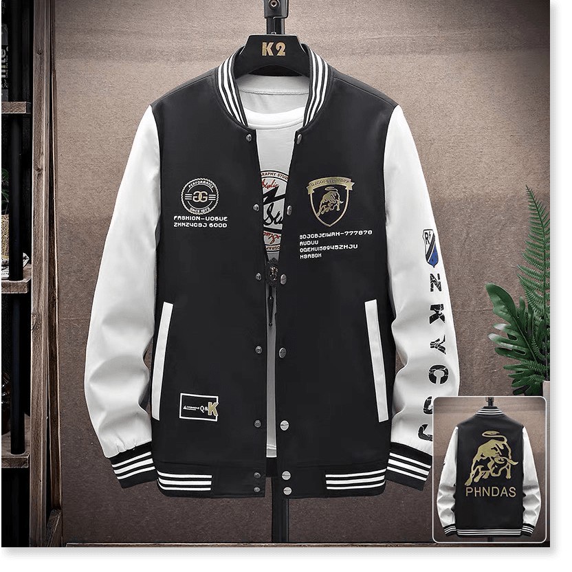 ☃▪◘ÁO KHOÁC NAM PHONG CÁCH BOMBER THỜI TRANG BÓNG CHÀY HÀN ĐẸP TINH TẾ