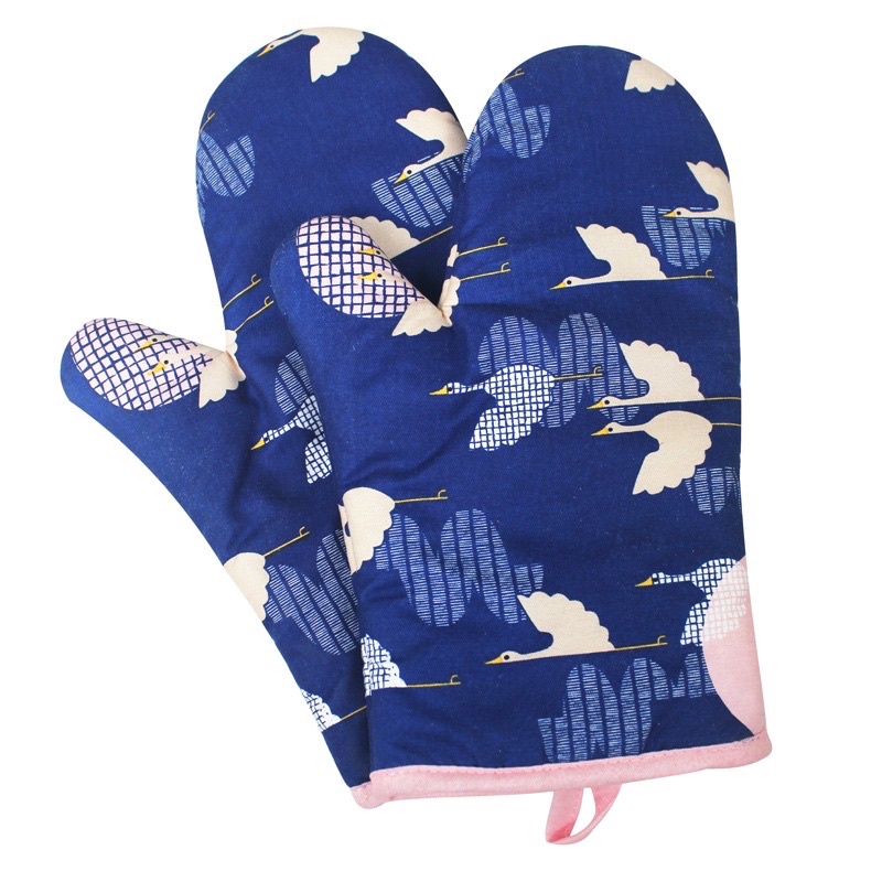 Găng tay làm bếp chịu nhiệt nhiều mẫu (1 chiếc)