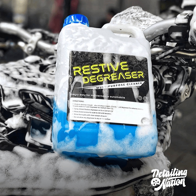 Dung Dịch Tẩy Rửa Xe Máy Restive Degreaser 1L 2L 5L Nước Rửa Xe Chính Hãng