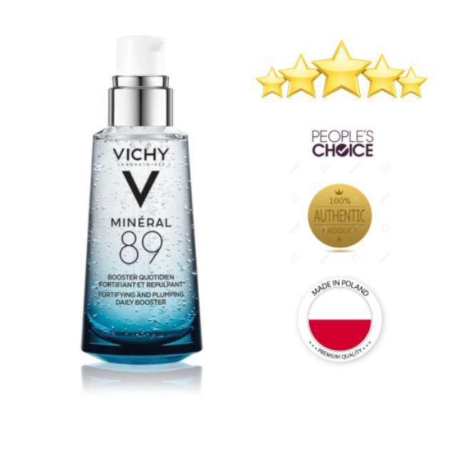 [30ml- 50ml] Tinh chất khoáng Vichy 89 mineral